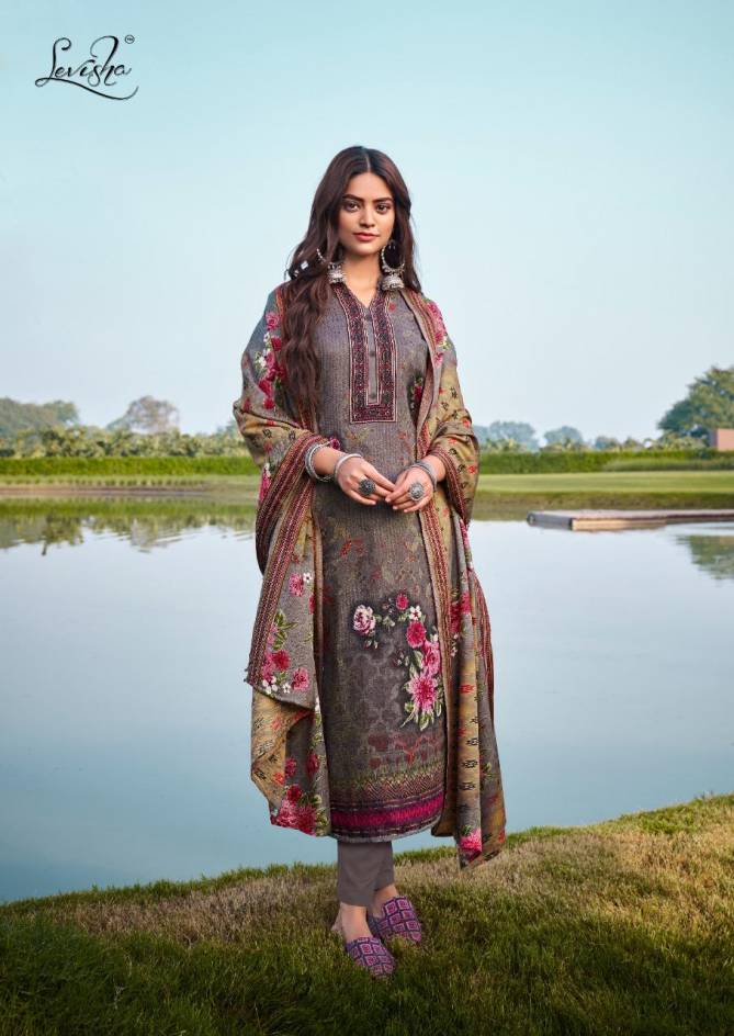 Levisha Afreen 1 Pashmina Casual Wear Wholesale Dress Material Collection